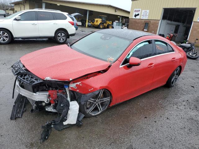 WDD5J4HBXLN077097 - 2020 MERCEDES-BENZ CLA 250 4MATIC RED photo 1