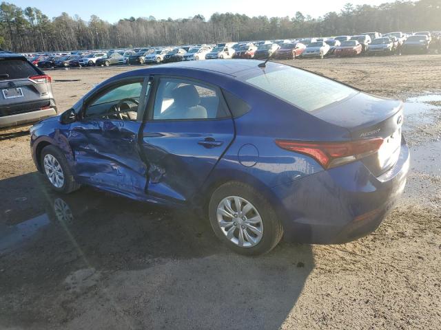 3KPC24A34JE030764 - 2018 HYUNDAI ACCENT SE BLUE photo 2