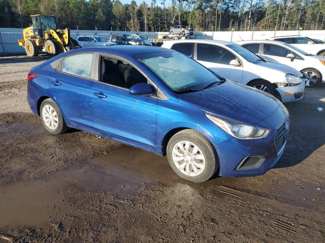 3KPC24A34JE030764 - 2018 HYUNDAI ACCENT SE BLUE photo 4