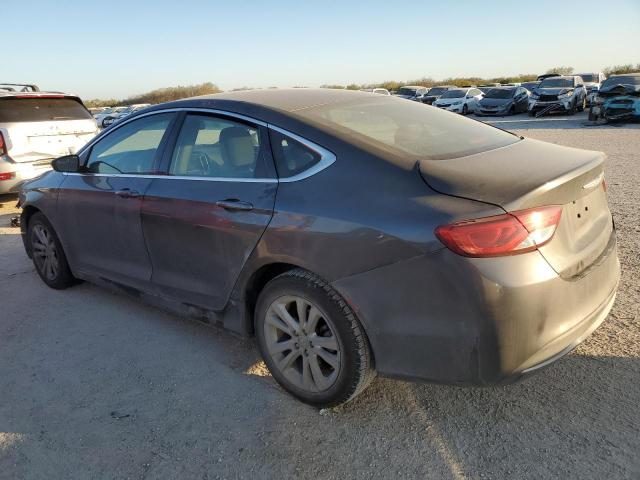 1C3CCCABXFN609165 - 2015 CHRYSLER 200 LIMITED GRAY photo 2