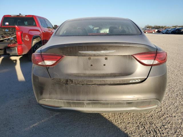 1C3CCCABXFN609165 - 2015 CHRYSLER 200 LIMITED GRAY photo 6