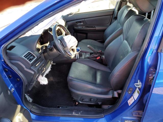 JF1VA1H62K9812406 - 2019 SUBARU WRX LIMITED BLUE photo 7