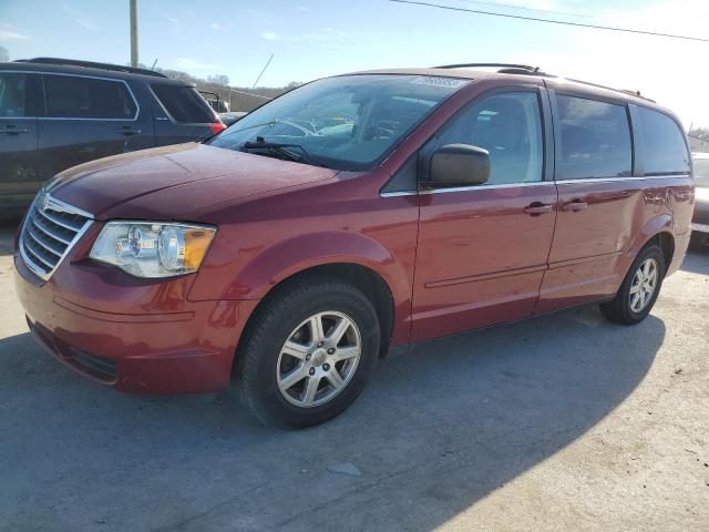 2A4RR2D12AR456370 - 2010 CHRYSLER TOWN & COU LX RED photo 1