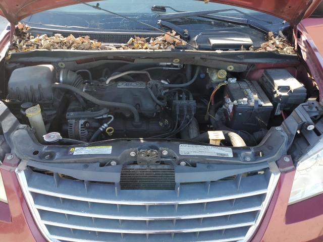 2A4RR2D12AR456370 - 2010 CHRYSLER TOWN & COU LX RED photo 12