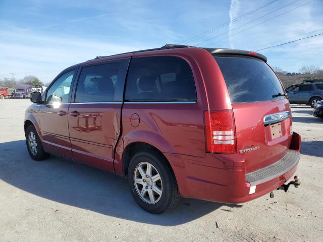 2A4RR2D12AR456370 - 2010 CHRYSLER TOWN & COU LX RED photo 2