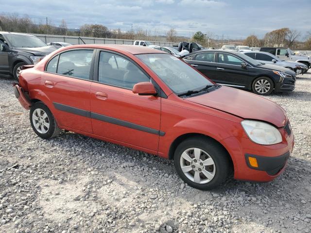 KNADE123366072832 - 2006 KIA RIO RED photo 4