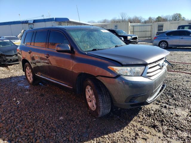 5TDZK3EH3CS081613 - 2012 TOYOTA HIGHLANDER BASE GRAY photo 4