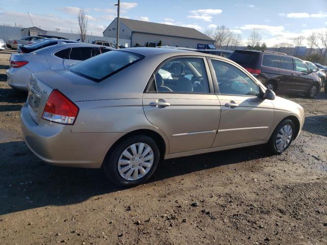 KNAFE121185536569 - 2008 KIA SPECTRA EX CREAM photo 3