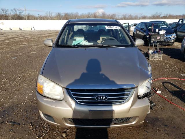 KNAFE121185536569 - 2008 KIA SPECTRA EX CREAM photo 5