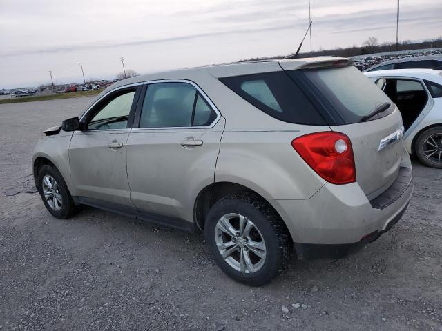 2GNALBEC6B1148372 - 2011 CHEVROLET EQUINOX LS GOLD photo 2