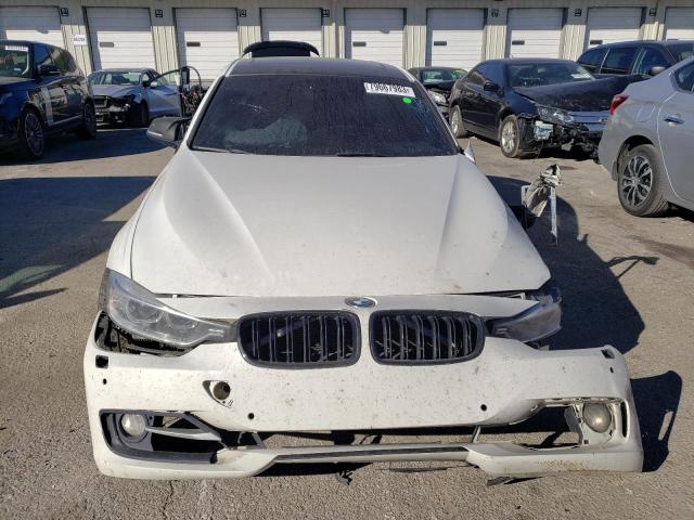 WBA3B9C50EP458622 - 2014 BMW 335 XI WHITE photo 5