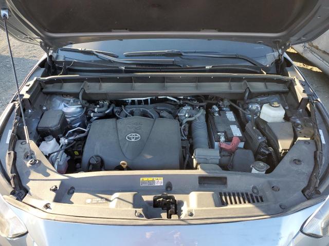 5TDGZRBH9NS173578 - 2022 TOYOTA HIGHLANDER XLE SILVER photo 12