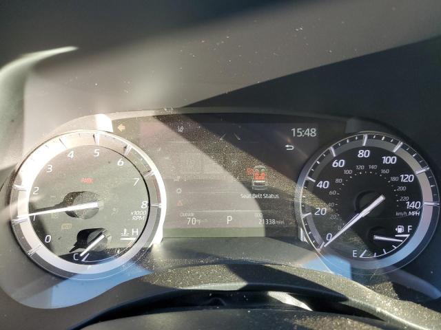 5TDGZRBH9NS173578 - 2022 TOYOTA HIGHLANDER XLE SILVER photo 9