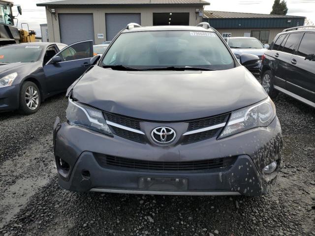 2T3RFREV5EW147223 - 2014 TOYOTA RAV4 XLE CHARCOAL photo 5