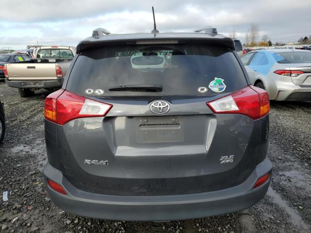 2T3RFREV5EW147223 - 2014 TOYOTA RAV4 XLE CHARCOAL photo 6