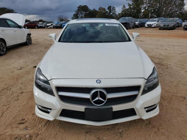 WDDLJ7DB0DA058145 - 2013 MERCEDES-BENZ CLS 550 WHITE photo 5