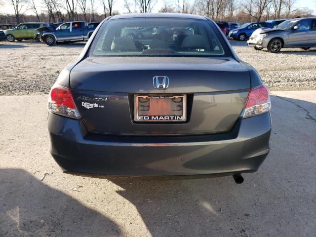 1HGCP26349A187810 - 2009 HONDA ACCORD LX GRAY photo 6