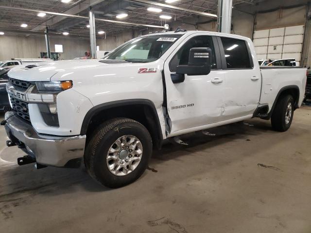 2GC4YTE76P1712626 - 2023 CHEVROLET SILVERADO K3500 LT WHITE photo 1