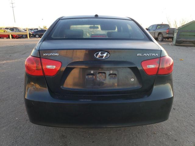 KMHDU46D28U534141 - 2008 HYUNDAI ELANTRA GLS BLACK photo 6