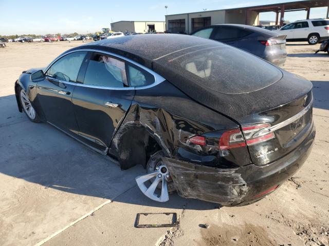 5YJSA1E10HF209989 - 2017 TESLA MODEL S BLACK photo 2