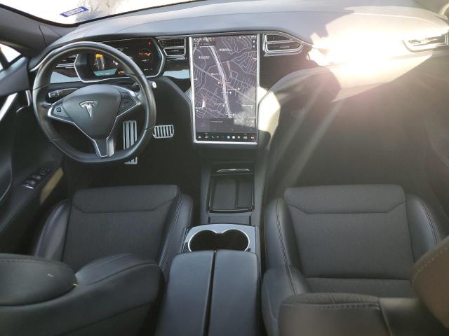 5YJSA1E10HF209989 - 2017 TESLA MODEL S BLACK photo 8