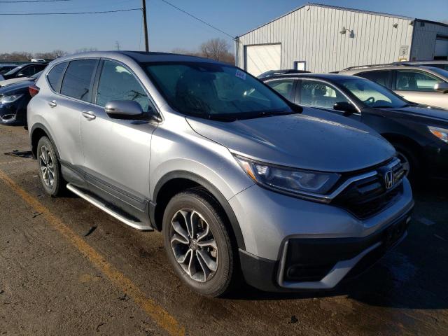 5J6RW2H57LL041403 - 2020 HONDA CR-V EX SILVER photo 4