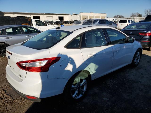 1FADP3F23EL380163 - 2014 FORD FOCUS SE WHITE photo 3