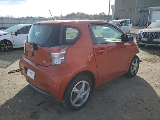 JTNJJXB08CJ015783 - 2012 TOYOTA SCION IQ ORANGE photo 3