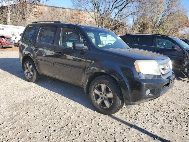 5FNYF4H42AB014551 - 2010 HONDA PILOT EX BLACK photo 4