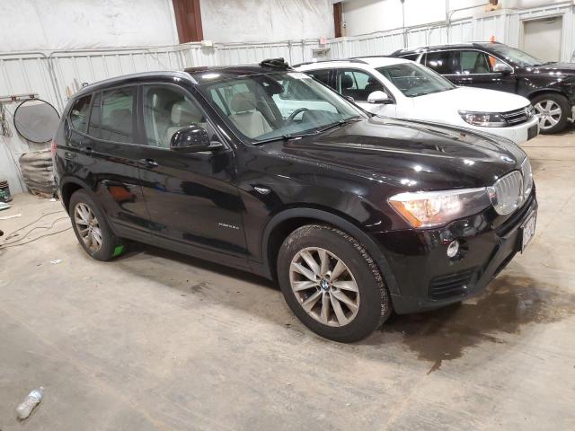 5UXWY3C54F0E95678 - 2015 BMW X3 XDRIVE28D BLACK photo 4