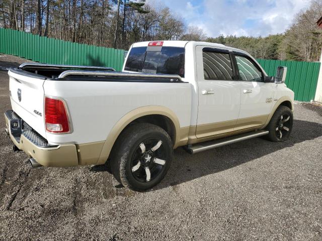 1C6RR7PT6DS530531 - 2013 RAM 1500 LONGHORN WHITE photo 3