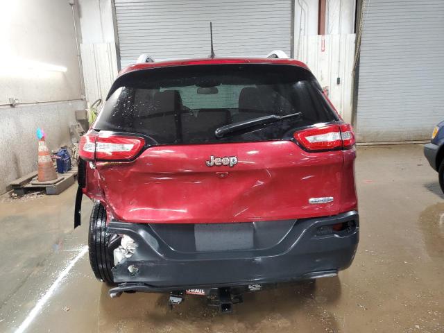 1C4PJLCB5FW700385 - 2015 JEEP CHEROKEE LATITUDE BURGUNDY photo 6