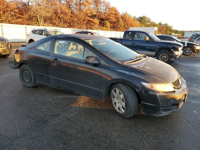 2HGFG1B67AH537072 - 2010 HONDA CIVIC LX BLACK photo 4