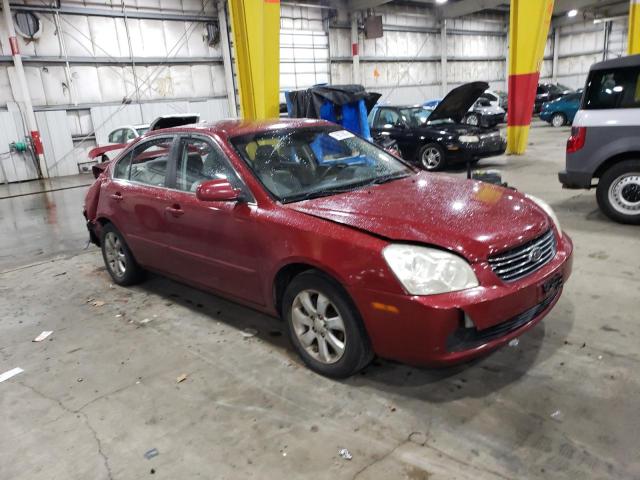 KNAGE124075157446 - 2007 KIA OPTIMA LX RED photo 4