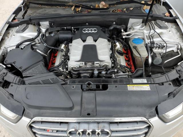 WAUCGAFR2EA002562 - 2014 AUDI S5 PREMIUM PLUS ვერცხლისფერი ფოტო 11