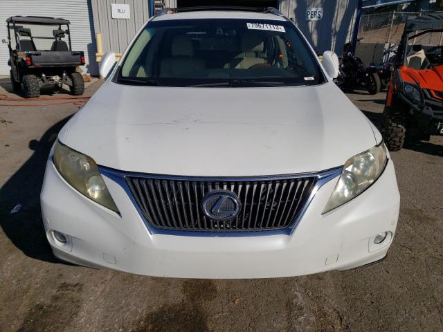 JTJBK1BA9A2422611 - 2010 LEXUS RX 350 WHITE photo 5