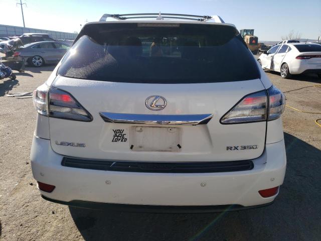 JTJBK1BA9A2422611 - 2010 LEXUS RX 350 WHITE photo 6