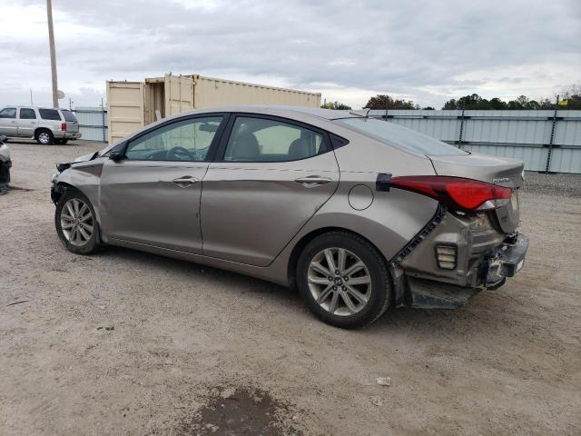 5NPDH4AE0GH672116 - 2016 HYUNDAI ELANTRA SE BEIGE photo 2