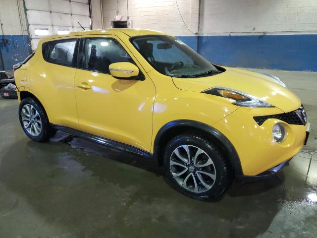 JN8AF5MR4FT506175 - 2015 NISSAN JUKE S YELLOW photo 4