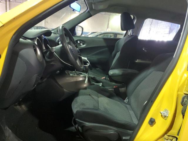 JN8AF5MR4FT506175 - 2015 NISSAN JUKE S YELLOW photo 7