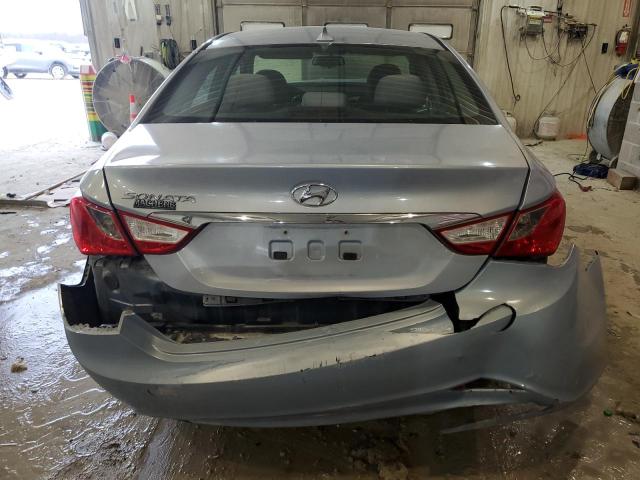 5NPEB4AC8CH350595 - 2012 HYUNDAI SONATA GLS BLUE photo 6