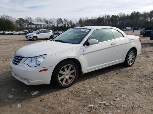 1C3LC55R08N274004 - 2008 CHRYSLER SEBRING TOURING WHITE photo 1