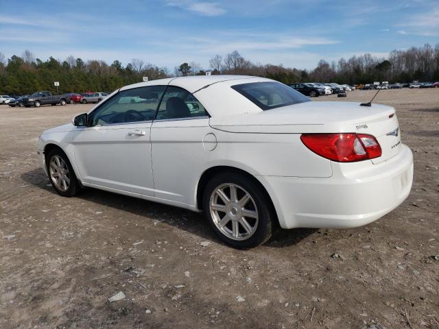 1C3LC55R08N274004 - 2008 CHRYSLER SEBRING TOURING WHITE photo 2