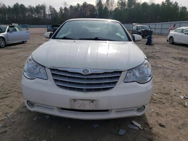 1C3LC55R08N274004 - 2008 CHRYSLER SEBRING TOURING WHITE photo 5