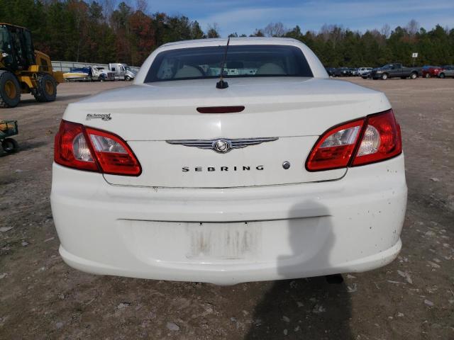 1C3LC55R08N274004 - 2008 CHRYSLER SEBRING TOURING WHITE photo 6