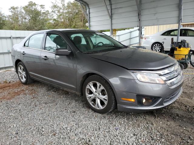 3FAHP0HA0CR420458 - 2012 FORD FUSION SE GRAY photo 4