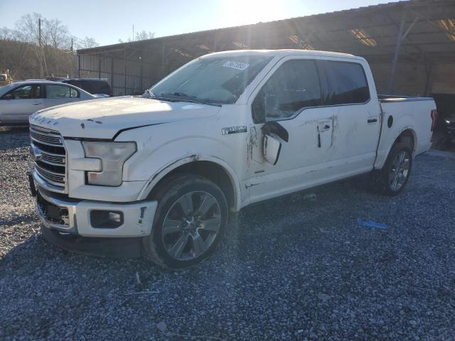 1FTEW1EG7HFC29106 - 2017 FORD F150 SUPERCREW WHITE photo 1