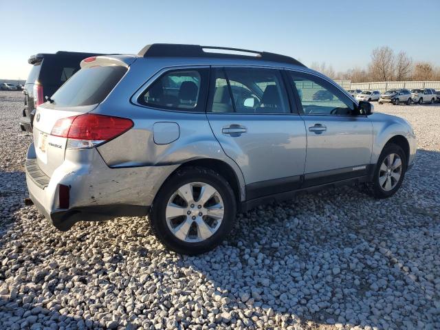 4S4BRCAC9C3232975 - 2012 SUBARU OUTBACK 2.5I SILVER photo 3