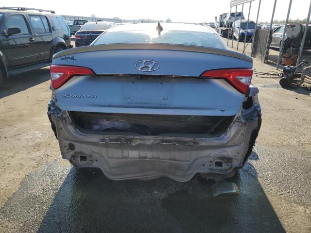 5NPE24AF0FH164452 - 2015 HYUNDAI SONATA SE GRAY photo 6