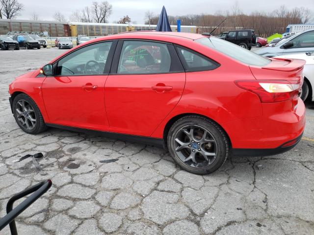 1FADP3F29DL354438 - 2013 FORD FOCUS SE RED photo 2